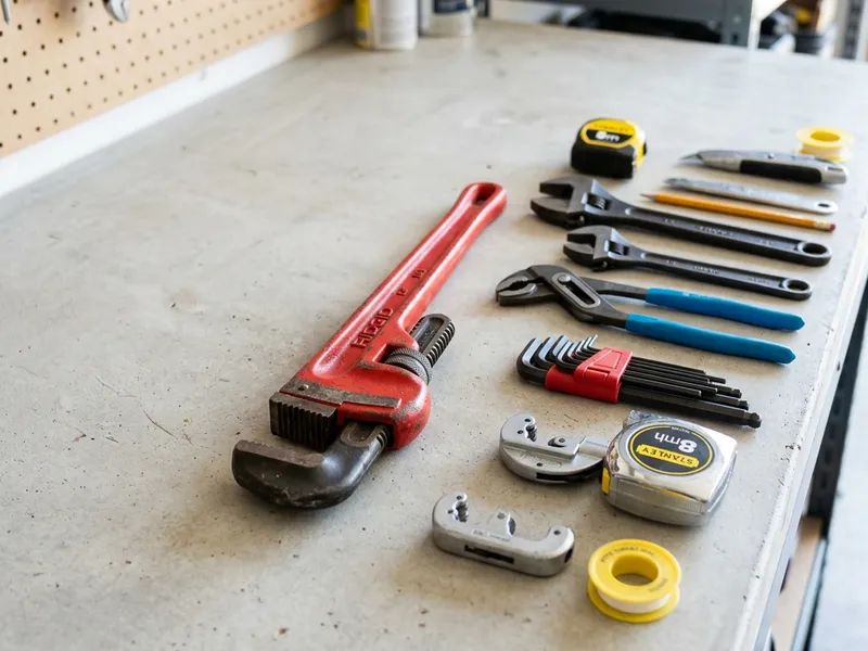 Professional plumbers in Conway, FL equipped with top-tier tools for residential and commercial plumbing services.